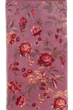 Badhanddoek Secret Garden Mauve 55X100Cm<Pip Studio Outlet