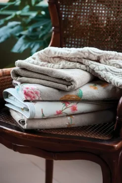 Badhanddoek Set/3 Tile De Pip 55X100 Cm<Pip Studio Clearance