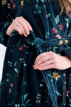 Badjas Les Fleurs Donker<Pip Studio Hot