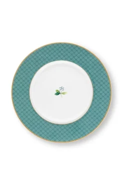 Blushing Birds Botervloot Rond Blue<Pip Studio Outlet