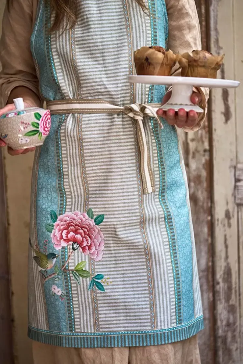 Blushing Birds Keukenschort Blauw<Pip Studio Hot