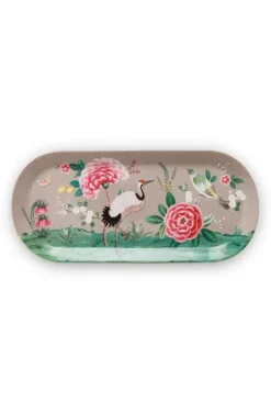 Blushing Birds Rechthoekig Taartplateau<Pip Studio New