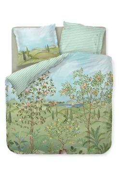 Dekbedovertrek La Campagna Groen<Pip Studio Outlet