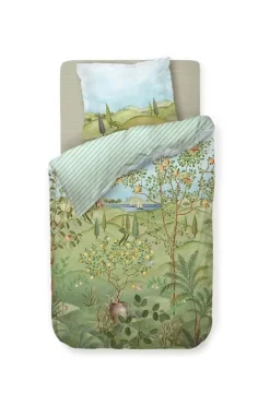 Dekbedovertrek La Campagna Groen<Pip Studio Outlet