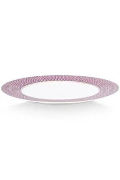 Flower Festival Dinerbord Rood/Lichtblauw 26.5 Cm<Pip Studio Hot
