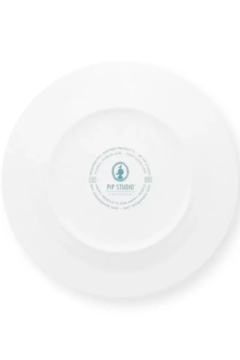 Flower Festival Dinerbord Rood/Lichtblauw 26.5 Cm<Pip Studio Hot