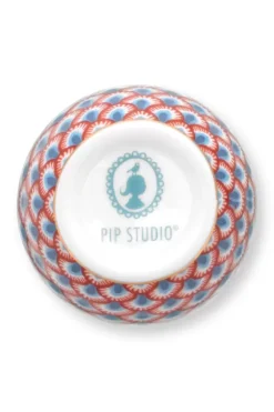 Flower Festival Eierdopje Rood/Licht<Pip Studio Clearance