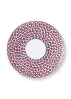 Flower Festival Espresso Kop & Schotel Licht<Pip Studio Online