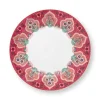 Flower Festival Ontbijtbord Donker 21 Cm<Pip Studio New