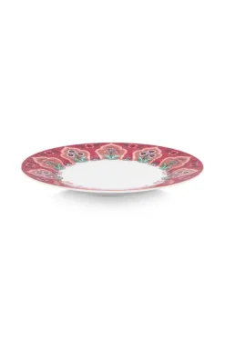 Flower Festival Ontbijtbord Donker 21 Cm<Pip Studio New