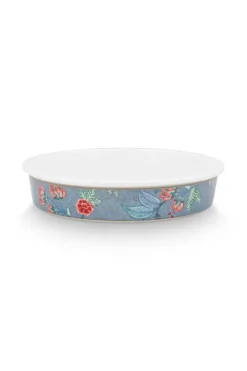 Flower Festival Serveerschaal Rond Licht<Pip Studio New