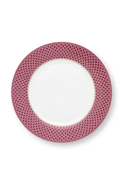 Flower Festival Set/4 Dinerborden Donker 26.5Cm<Pip Studio Clearance