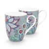 Flower Festival Set/2 Mokken Groot Licht<Pip Studio Best