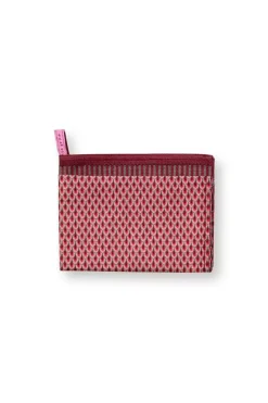 Flower Festival Tea Towel Red/Dark Pink<Pip Studio Clearance