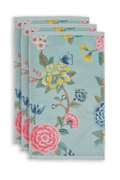 Gastendoek Set/3 Good Evening Blue 30X50 Cm<Pip Studio Best