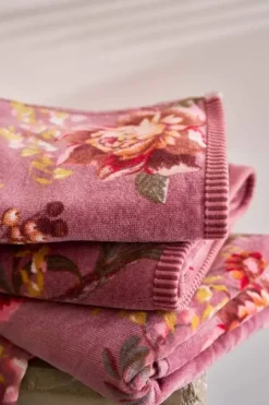 Gastendoek Set/3 Secret Garden Mauve 30X50Cm<Pip Studio Hot