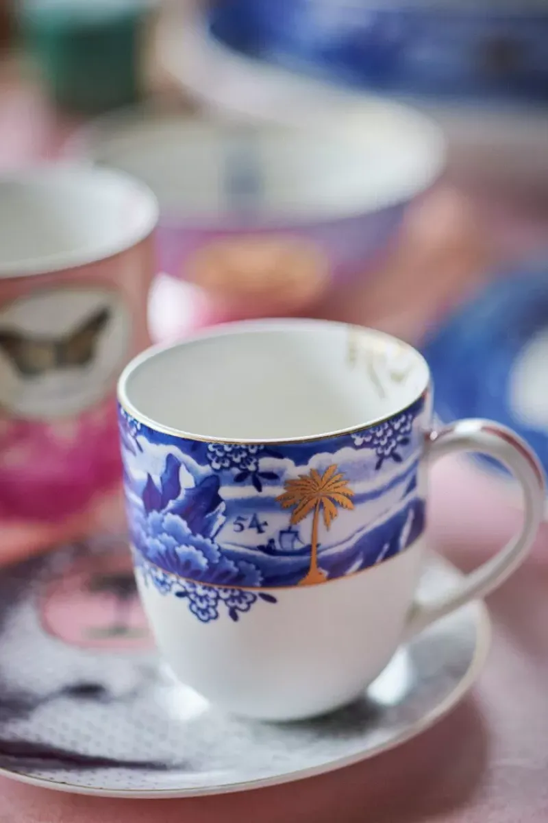 Heritage Mok Klein Grens Blauw<Pip Studio Hot