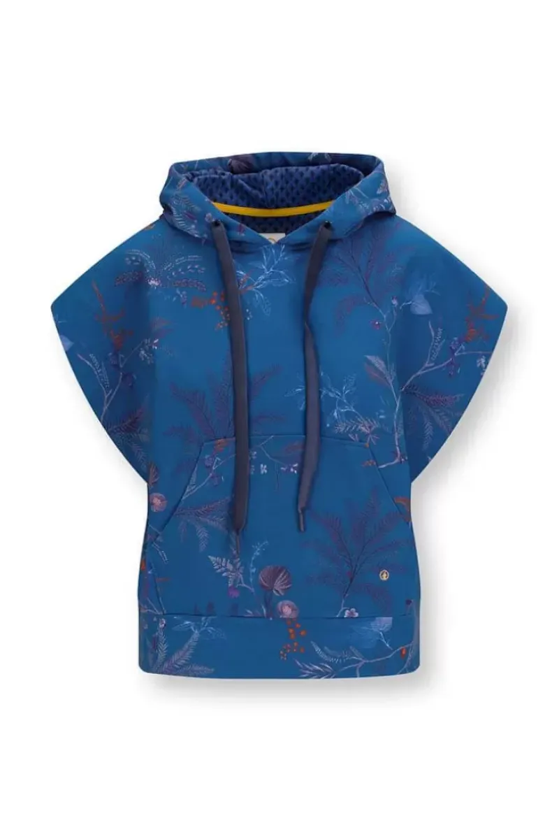 Hoodie Korte Mouw Isola Blauw<Pip Studio Sale