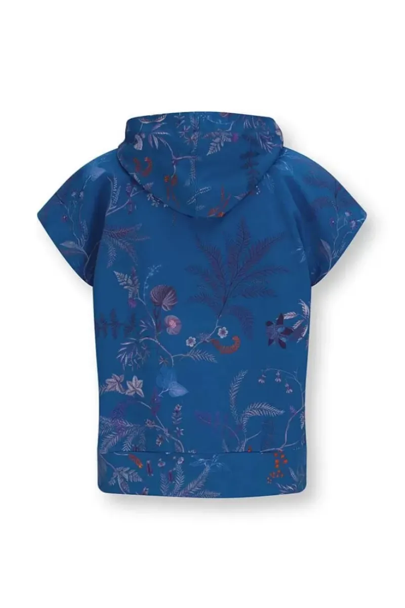 Hoodie Korte Mouw Isola Blauw<Pip Studio Sale