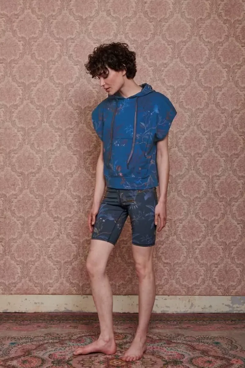 Hoodie Korte Mouw Isola Blauw<Pip Studio Sale