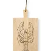 Houten Rechthoekig Plateau Kreeft<Pip Studio Outlet