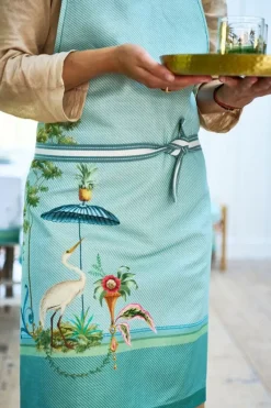 Jolie Keukenschort Blauw<Pip Studio