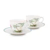 Jolie Set/2 Espresso Kop & Schotel Dots Gold<Pip Studio Sale