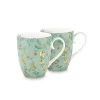Jolie Set/2 Mok Groot Flowers<Pip Studio