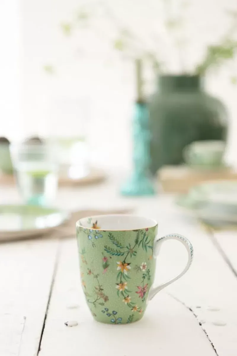 Jolie Set/2 Mokken Groot Bloemen<Pip Studio Hot