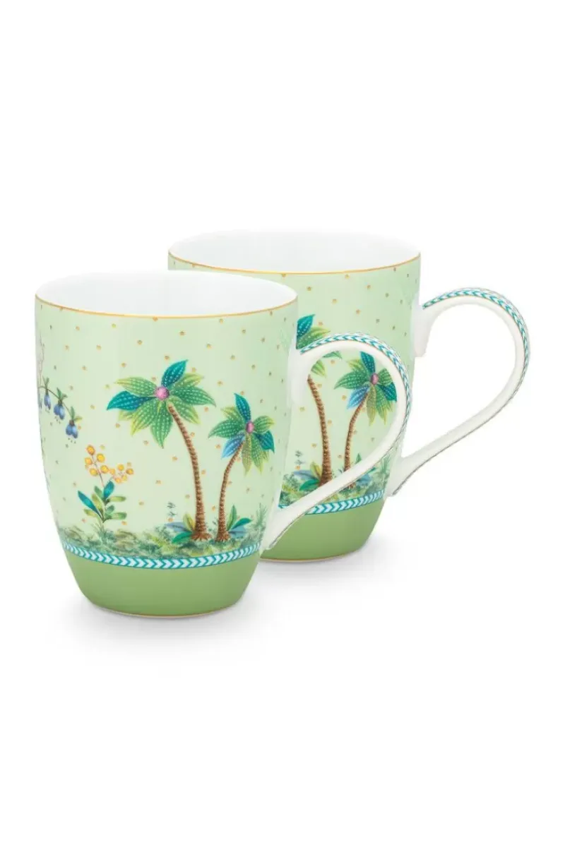 Jolie Set/2 Mokken Groot Gouden Stippen<Pip Studio Online