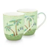Jolie Set/2 Mokken Klein Gouden Stippen<Pip Studio New