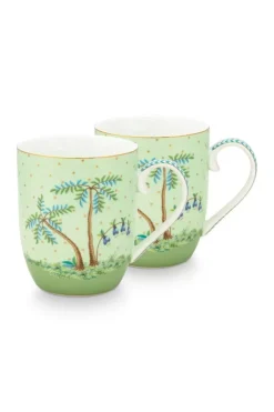 Jolie Set/2 Mokken Klein Gouden Stippen<Pip Studio New