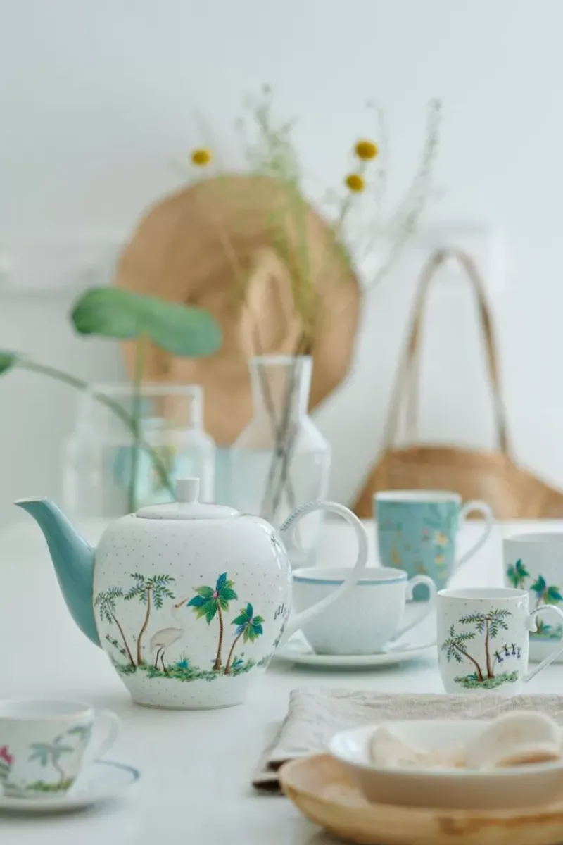 Jolie Set/3 Thee Set Groot Flowers<Pip Studio Outlet