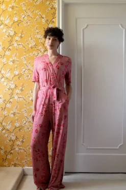Jumpsuit Tokyo Blossom Roze<Pip Studio Discount