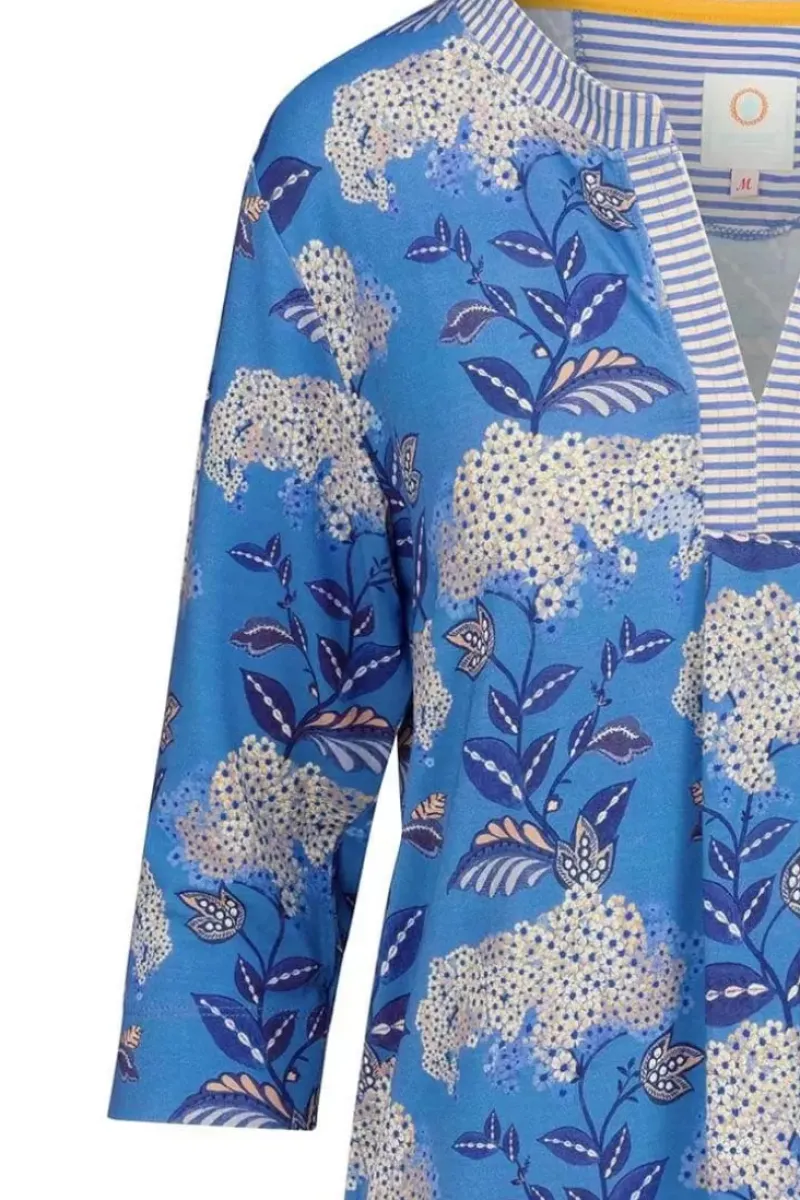 Jurk Flora Firenze Kobalt<Pip Studio