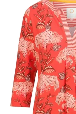 Jurk Flora Firenze Koraal<Pip Studio Sale