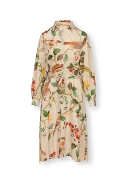 Jurk Lange Mouw Good Nightingale Zand<Pip Studio Discount