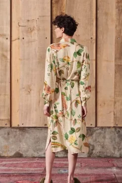 Jurk Lange Mouw Good Nightingale Zand<Pip Studio Discount