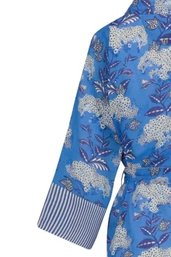 Kimono Flora Firenze Kobalt<Pip Studio Clearance