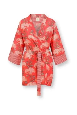 Kimono Flora Firenze Koraal<Pip Studio New