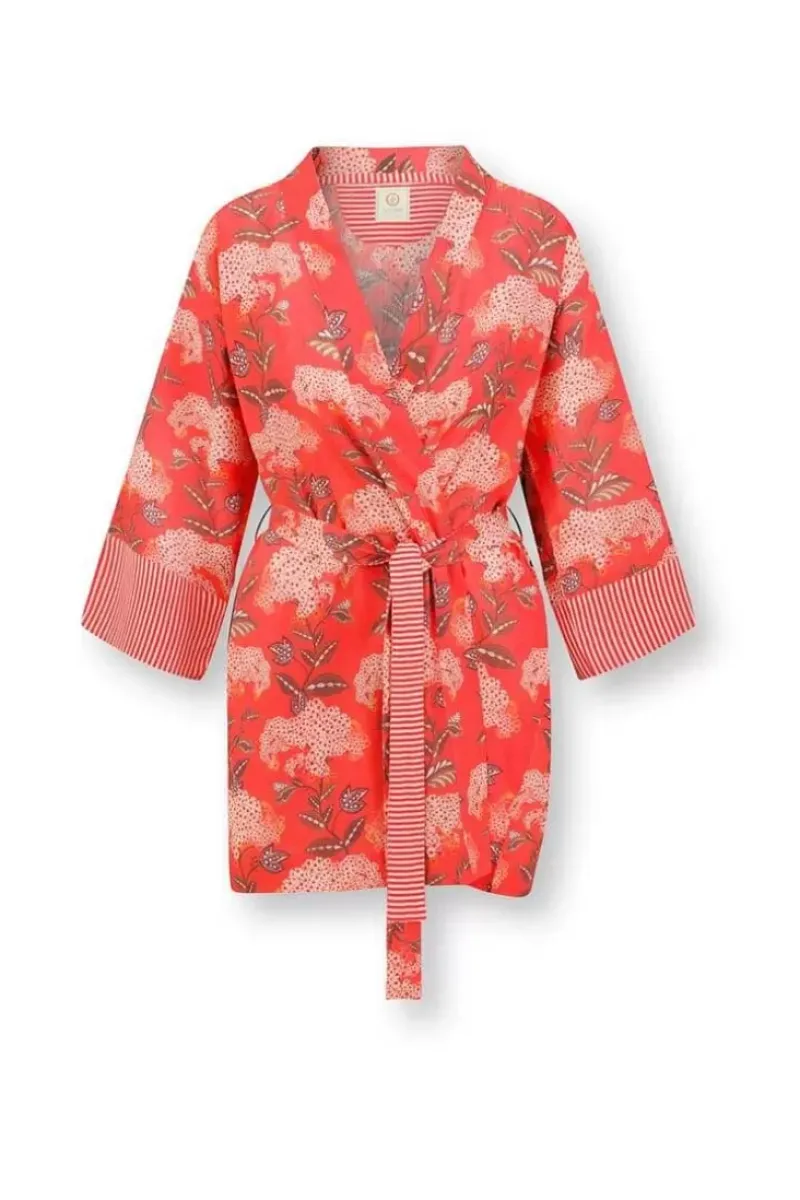 Kimono Flora Firenze Koraal<Pip Studio New