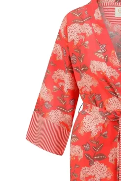 Kimono Flora Firenze Koraal<Pip Studio New
