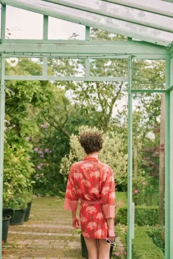 Kimono Flora Firenze Koraal<Pip Studio New
