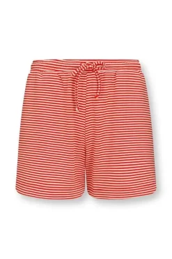 Korte Broek Little Sumo Stripe Koraal<Pip Studio Best