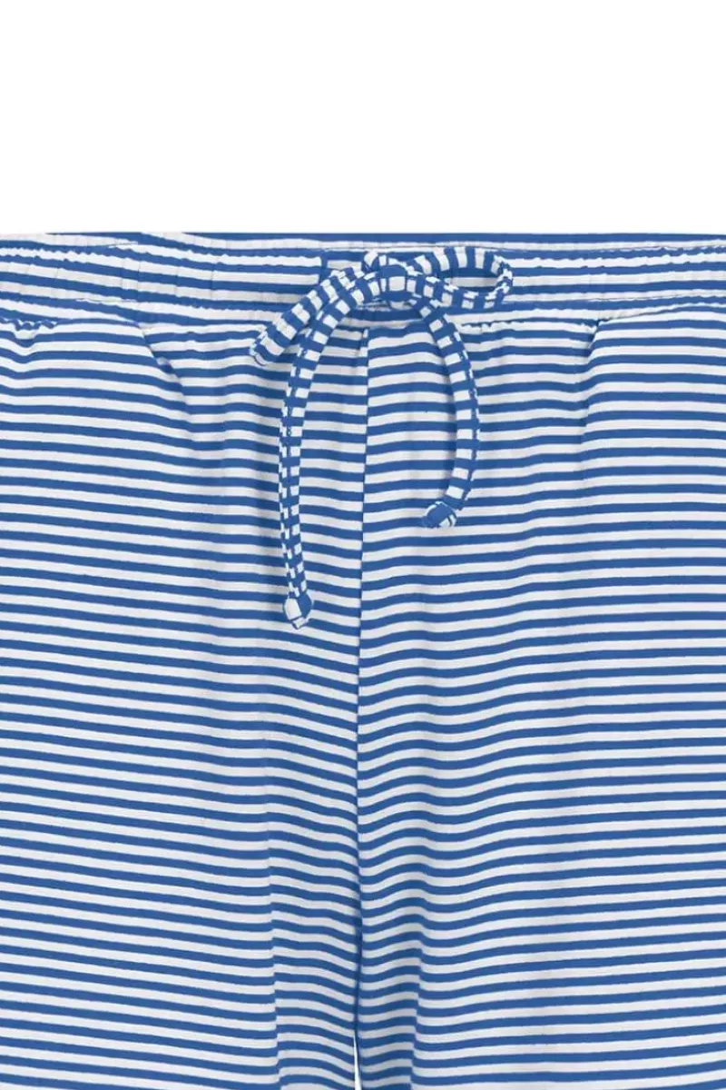 Korte Broek Little Sumo Stripe Kobalt<Pip Studio Best