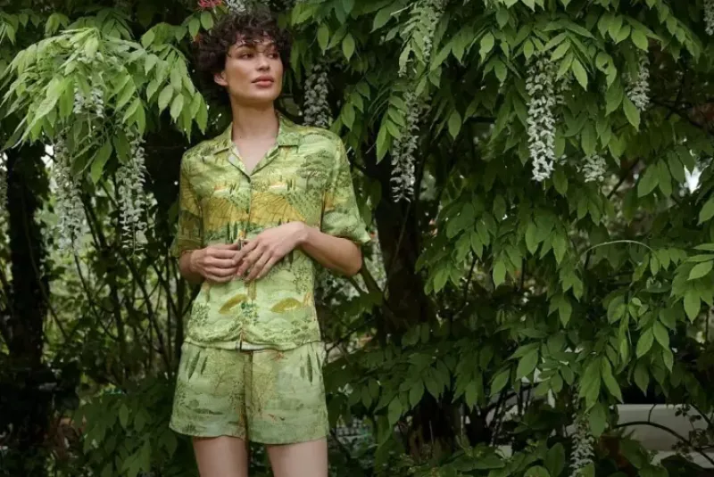 Korte Broek Toscana Groen<Pip Studio Online
