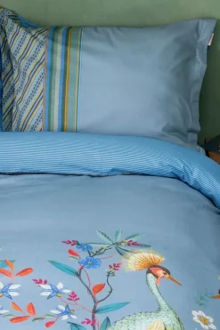 Kussensloop Flirting Birds Blauw<Pip Studio Online