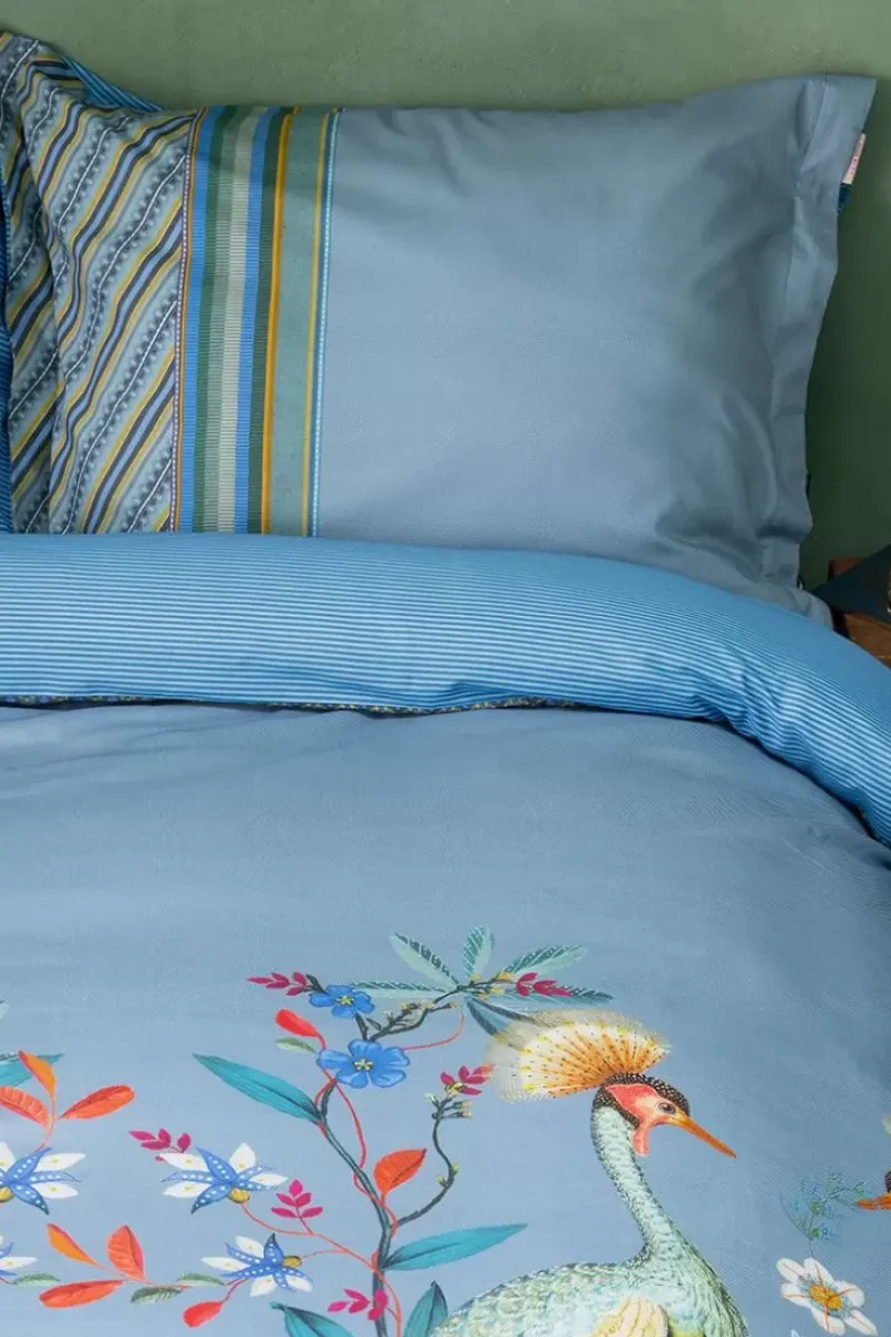 Kussensloop Flirting Birds Blauw<Pip Studio Online