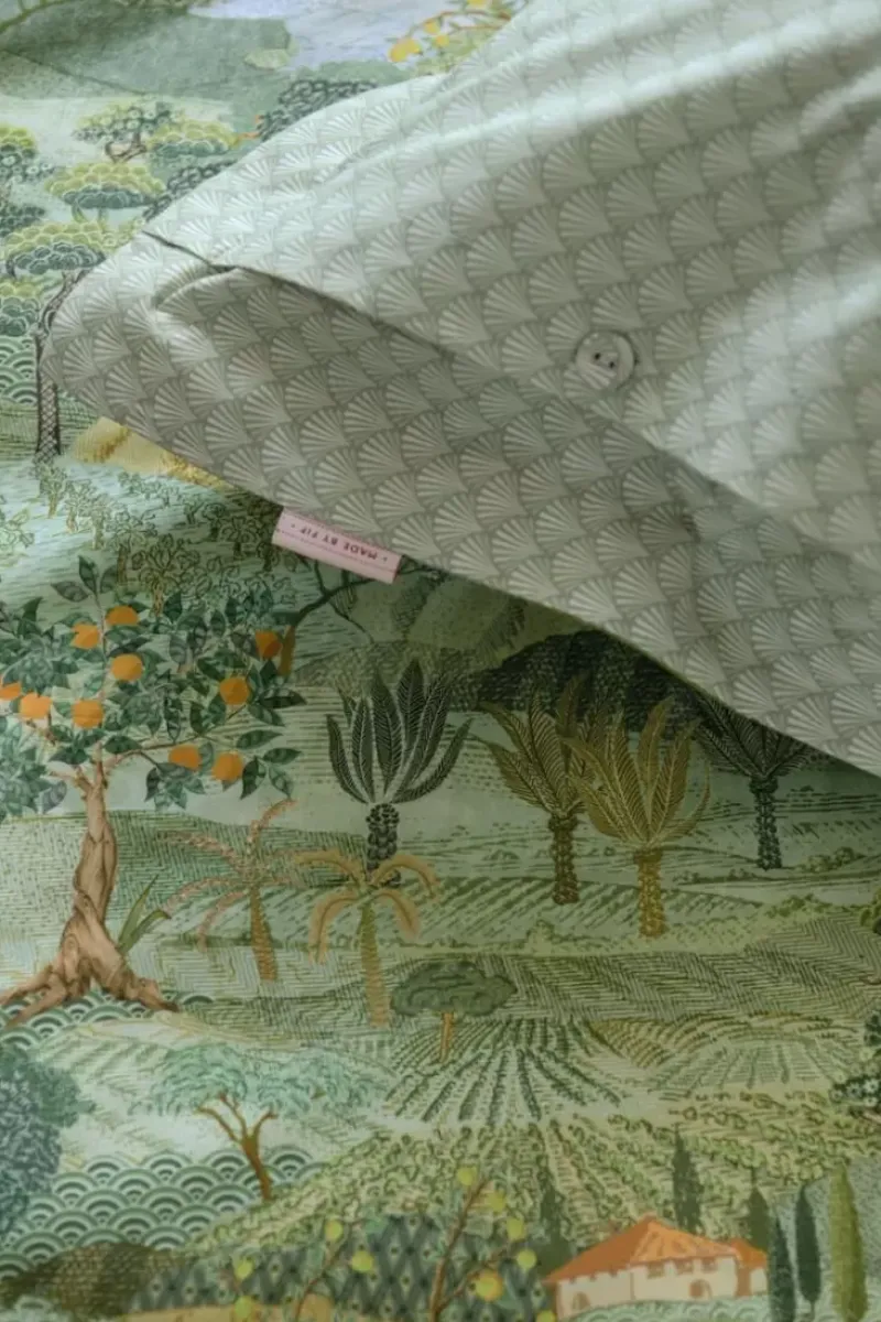 Kussensloop Toscana Groen<Pip Studio New