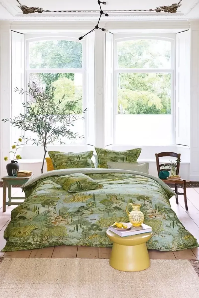 Kussensloop Toscana Groen<Pip Studio New